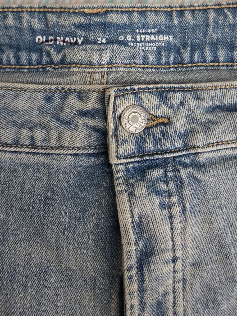 NWOT-Old Navy OG Straight Cut Off Short - Picture 2 of 4